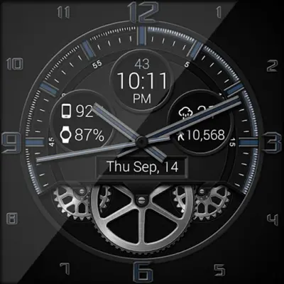 Bold Gears HD Watch Face android App screenshot 5