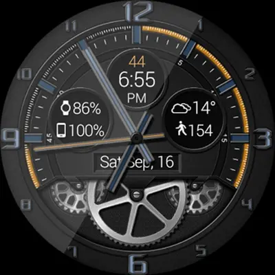 Bold Gears HD Watch Face android App screenshot 7